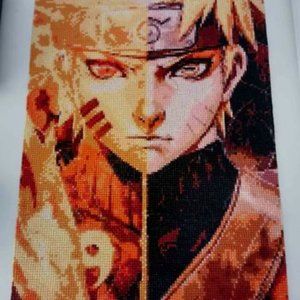 Naruto Diamond Painting Completed - Ready to Hang